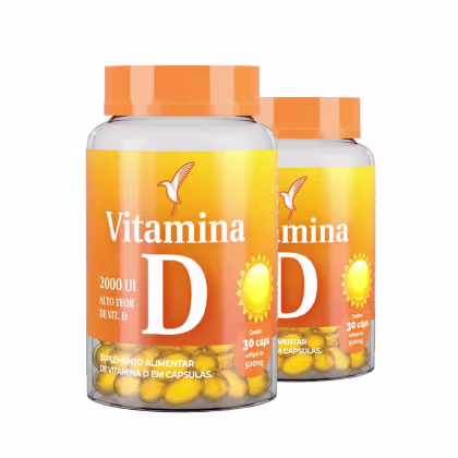 Imagem do produto Vitamina D Para Imunidade 60 Dias 60 Caps Eleve Life
