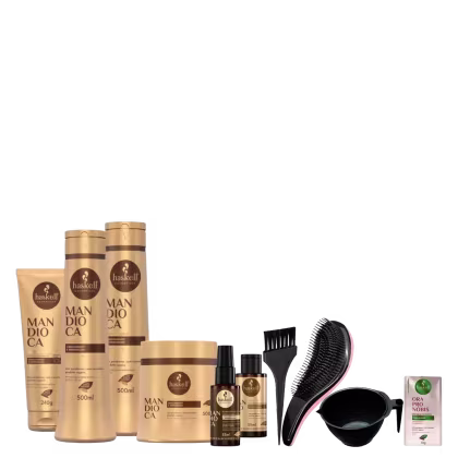 Imagem do produto Kit Haskell Mandioca 6 Produtos 500ml +Kit Presente