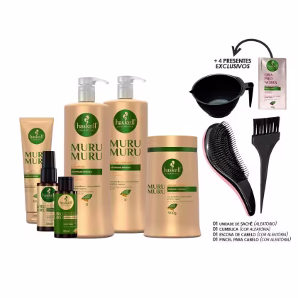 Imagem do produto Kit Haskell Murumuru 6 Produtos 1L Completo +Kit Presente