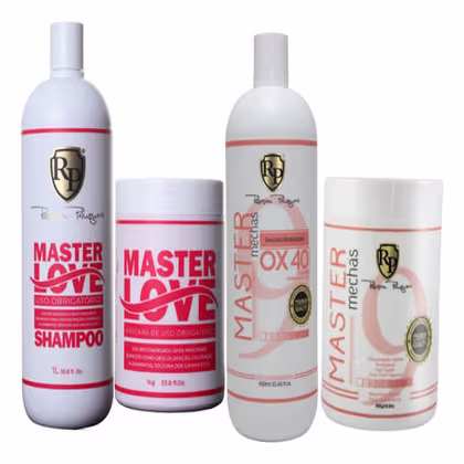 Imagem do produto Kit Master Love + Po Descolorante + Ox 40 Master Mechas