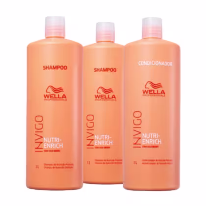 Imagem do produto Kit Wella Professionals Invigo Nutri-Enrich Triplo Salon Treat (3 Produtos)
