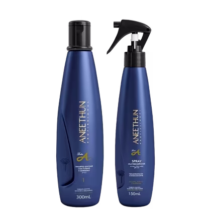 Imagem do produto Kit Aneethun Linha A Shampoo 300ml + Spray Multibenefícios 150ml