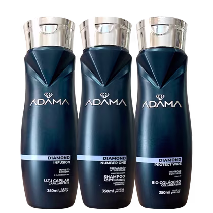 Imagem do produto Kit Ádama Diamond Number One Infusion Protect  (3 produtos)