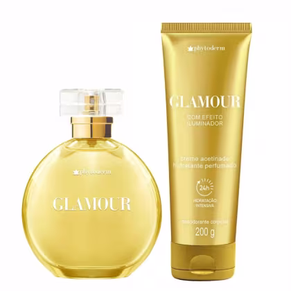 Imagem do produto Kit Desodorante Colônia + Creme Hidratante Phytoderm Glamour