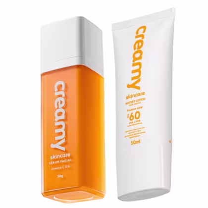 Imagem do produto Sérum Facial Vitamina C + Protetor Solar Fps 60 Creamy Skincare