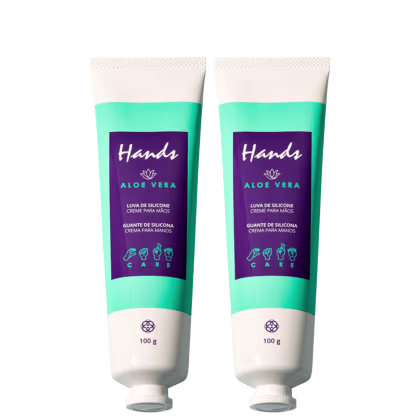 Imagem do produto Kit 2 Luvas De Silicone Hands Hinode - Super Hidratação