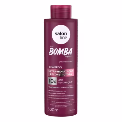 Imagem do produto Shampoo Salon Line S.o.s Bomba Ultra-Hidratação Reconstrutora 300ml