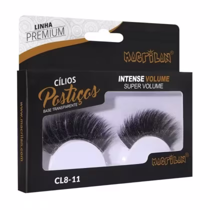Imagem do produto Cílios Postiços Macrilan Intense Volume Super Volume Linha Premium Cl8-11