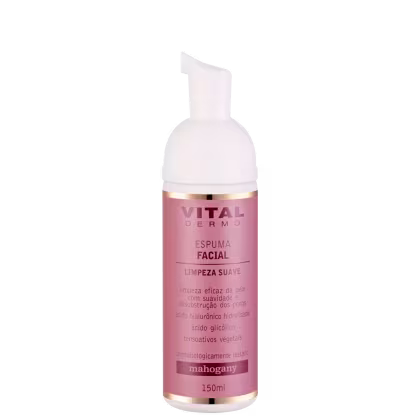 Imagem do produto Espuma de Limpeza Facial Vital Dermo 150ml - Mahogany