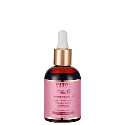 Imagem do produto Sérum Facial Concentrado Vitamina C 20 Vital Dermo 55ml - Mahogany