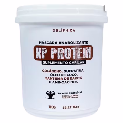 Imagem do produto Máscara Anabolizante Kaedo Obliphica KP Protein Suplemento Capilar 1Kg