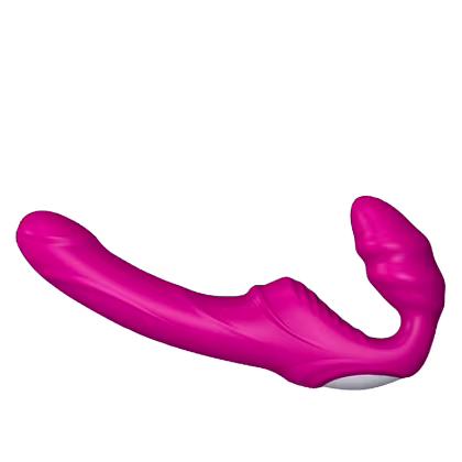Imagem do produto Strapless Duplo Nana Recarregável com 9 Vibrações - Roxo