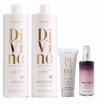 Imagem do produto Kit Braé Divine Salon + Ten In One + Beauty Sleep (4 Produtos)