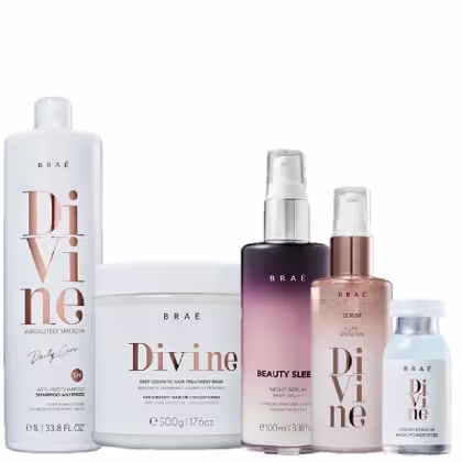 Imagem do produto Kit Braé Divine Salon + Beauty Sleep (5 Produtos)