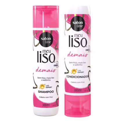 Kit Salon Line Meu Liso Liso Demais Duo Basic. 2 Produtos.
