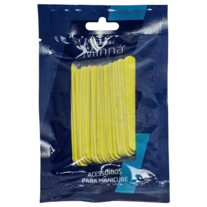 Imagem do produto Minná Mini Canário - Lixa de Unhas 9cm (24 Unidades)
