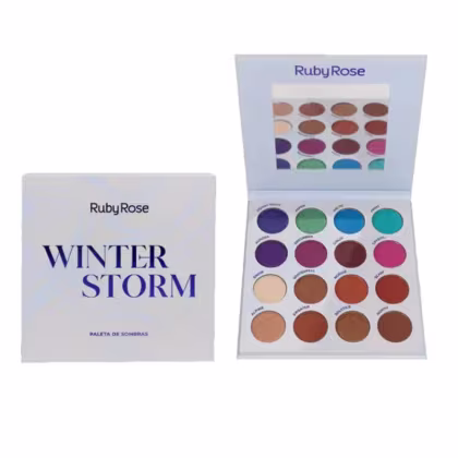 Imagem do produto Paleta de Sombras Winter Storm - Ruby Rose