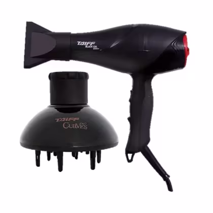Imagem do produto Kit Taiff Black Íon 110V + Difusor Curves (2 Produtos)
