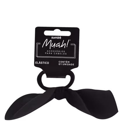 Imagem do produto Muah! Sofia Preto - Elástico de Cabelo G