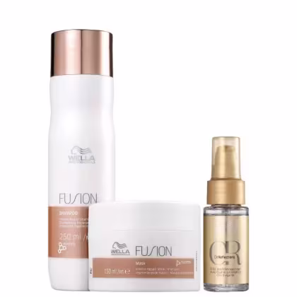 Imagem do produto Kit Wella Professionals Fusion Reflections Trio Shine Home Care (3 Produtos)