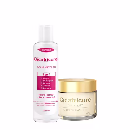 Imagem do produto Kit Cicatricure Gel Creme Antissinais Diurno FPS 30 e Água Micelar (2 produtos)
