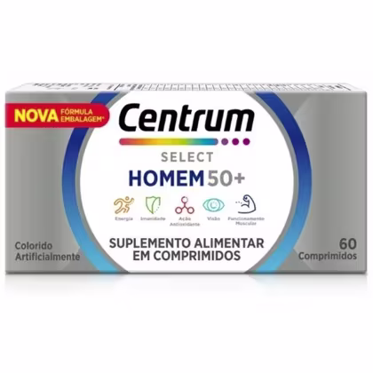 Imagem do produto Centrum Select Homem 50+ com 60 Comprimidos