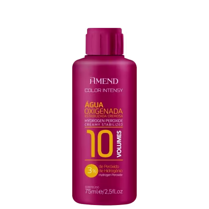 Imagem do produto Amend Color Intensy 3% - Água Oxigenada 10 Volumes 75ml