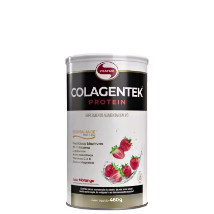 Suplemento Vitamínico Protein Bodybalance Morango, da marca Vitafor.