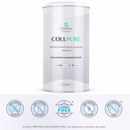 Imagem do produto Collpure Colageno 450g Sem Sabor Central Nutrition