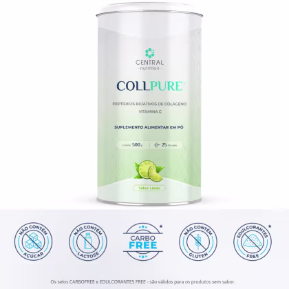 Imagem do produto Collpure Colageno 500g Sabor Limão Central Nutrition