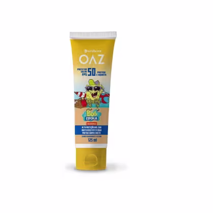 Imagem do produto Eurofarma OAZ Bob Esponja FPS 50 - Protetor Solar Infantil 125ml