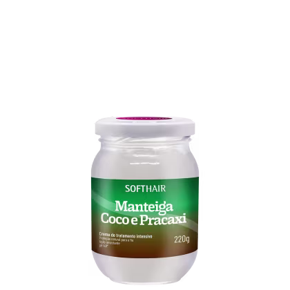 Imagem do produto Soft Hair Manteiga de Coco e Pracaxi - Máscara Capilar 220g