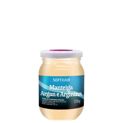 Imagem do produto Soft Hair Manteiga de Argan e Arginina - Máscara Capilar 220g