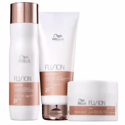 Imagem do produto Kit Wella Professionals Fusion Trio Essential Day Care (3 Produtos)
