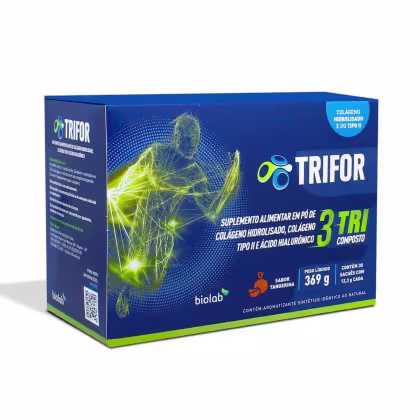 Imagem do produto Trifor Suplemento Alimentar em Pó 369g com 30 Sachês Biolab