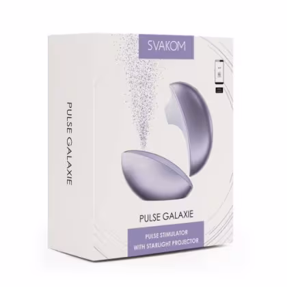 Imagem do produto Svakon Pulse Galaxy - Vibrador Feminino de Sucção com Projetor