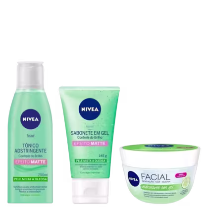 Imagem do produto Kit Nivea Matte Facial: Hidratante Gel + Tônico + Sabonete