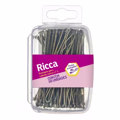 Imagem do produto Grampo Para Cabelos Loiros Nº 5 Ricca