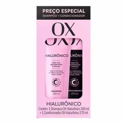 Imagem do produto Kit OX Cosméticos Hialurônico Duo (2 Produtos)