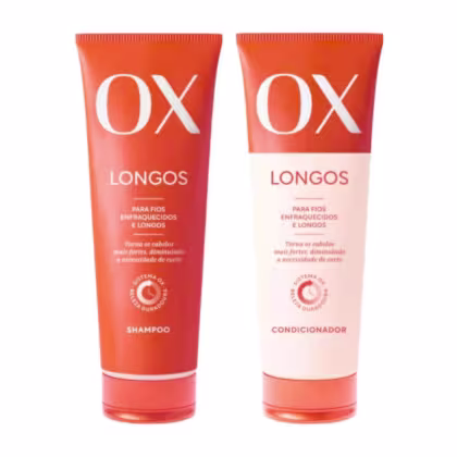Imagem do produto Shampoo + Condicionador Ox Longos 200ml