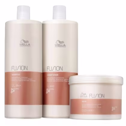 Imagem do produto Kit Wella Professionals Fusion Trio Essential Salon (3 Produtos)
