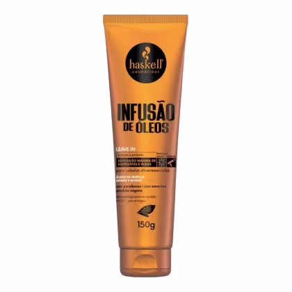 Leave-in Haskell Infusão de Óleos, 150g.
