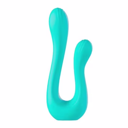 Imagem do produto Intt Wellness Double Passion Azul - Vibrador Duplo Flexível