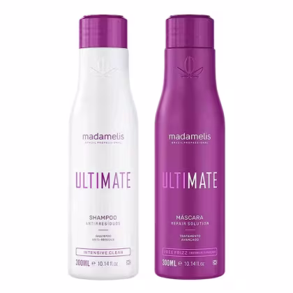 Imagem do produto Madamelis Ultimate Escova Progressiva (2 x 300ml)
