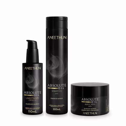Imagem do produto Kit Aneethun Absolute Oil Shampoo 300ml + Máscara 250g + Umectante 110ml