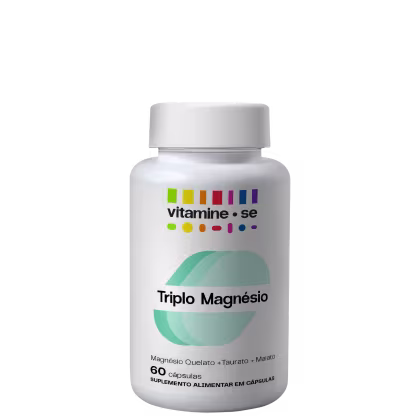 Imagem do produto Vitamine-se Regular Triplo Magnésio - Suplemento Alimentar (60 Cápsulas)