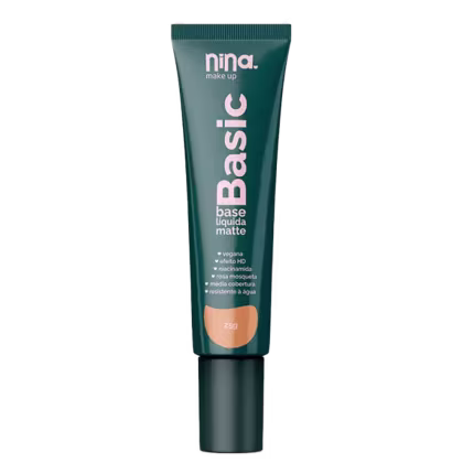 Imagem do produto BASE LIQUIDA BASIC COR 02 - NINA MAKEUP
