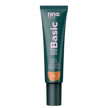 Imagem do produto BASE LIQUIDA BASIC COR 04 - NINA MAKEUP
