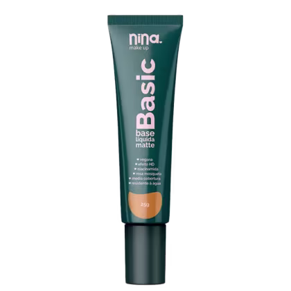 Imagem do produto BASE LIQUIDA BASIC COR 05 - NINA MAKEUP