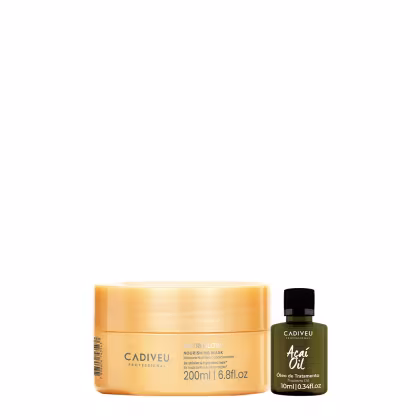 Imagem do produto Kit Cadiveu Professional Nutri Glow Máscara e Açaí Oil (2 produtos)